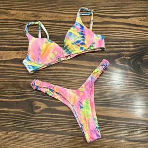 kulani kinis two piece swim suit